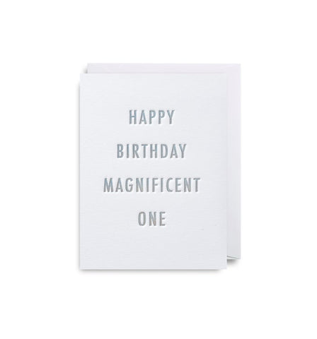 Mini Card - Happy Birthday Magnificent One