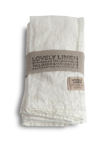 Lovely Linen Off-White Napkin
