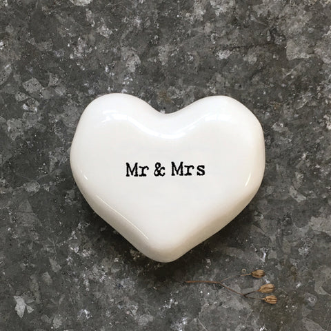 Heart Token - Mr & Mrs