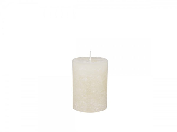 Ivory Rustic Pillar Candle