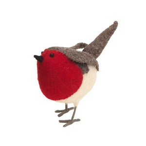 Fiona Walker Large Classic Standing Felt Robin