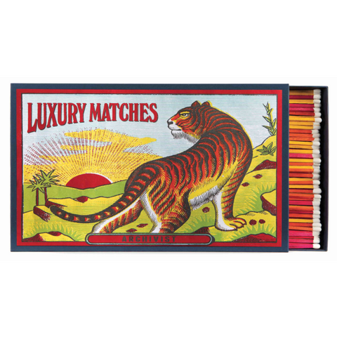 The Tiger - Super Size Luxury Box of Matches from the Archivist