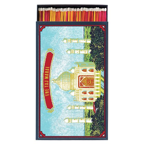Taj Mahal - Super Size Luxury Box of Matches from the Archivist