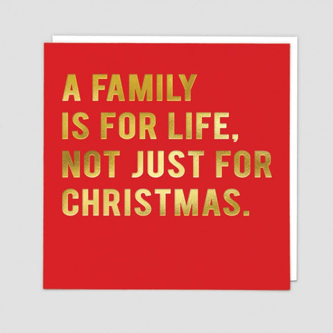 Christmas Card - A Family