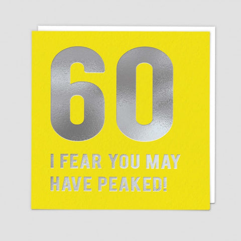 Card - Peaked 60