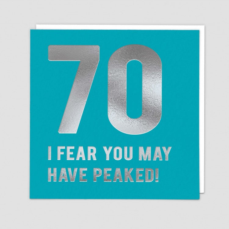 Card - Peaked 70