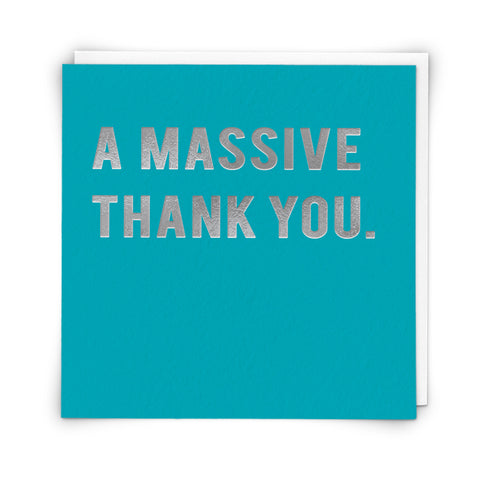 Card - Massive Thank You