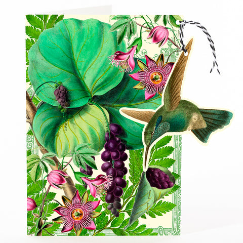 Madame Treacle Fandangle Card - Humming Bird