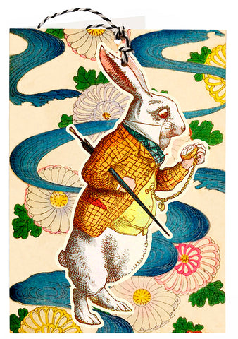 Madame Treacle Fandangle Card - White Rabbit
