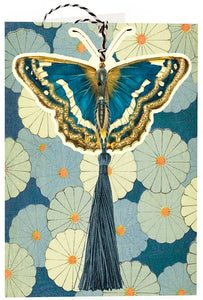 Madame Treacle Fandangle Card - Blue Butterfly