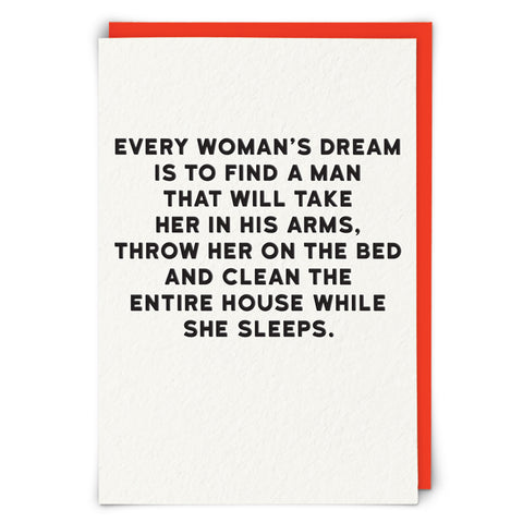 Card - Woman's Dream