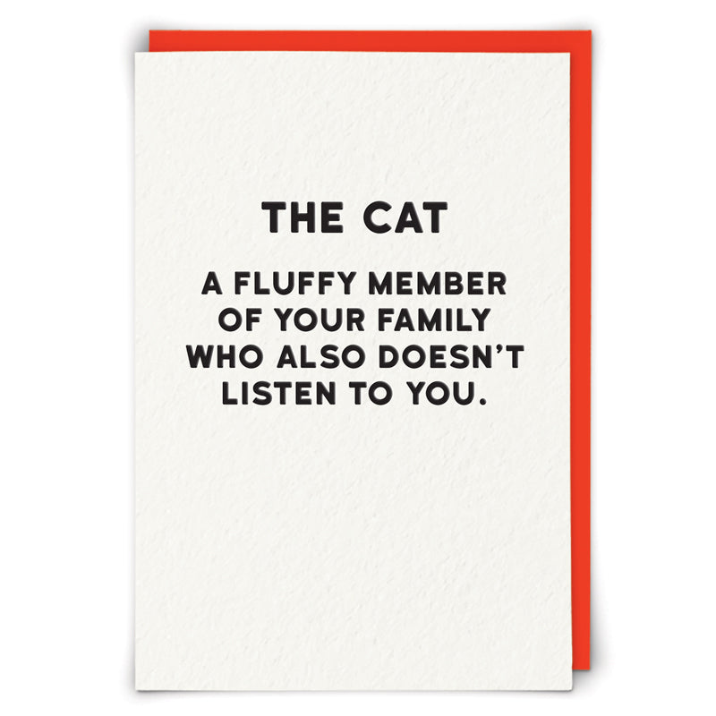 Card -  The Cat