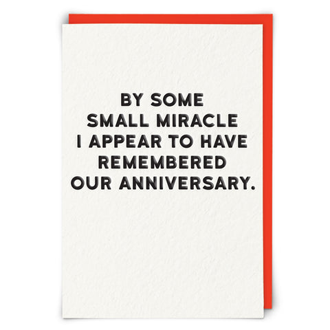 Card -  Miracle