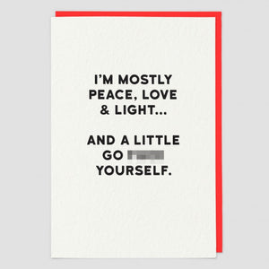Card - Peace