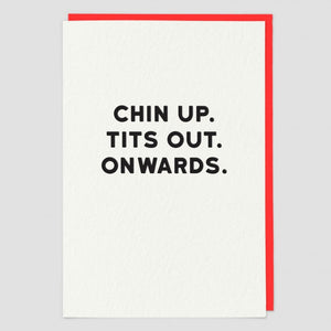 Funny Rude Card - Onwards