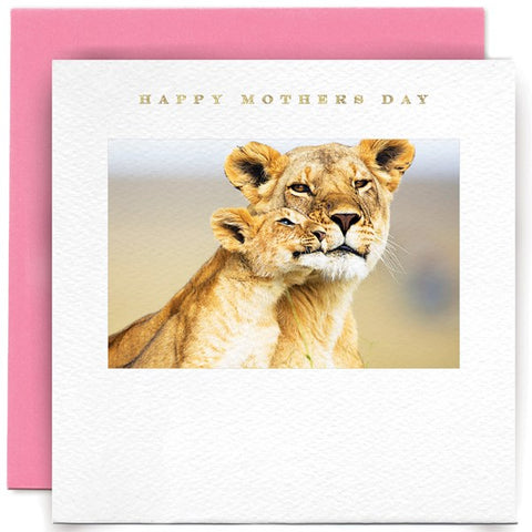 Mother's Day Card - Mother & Cub