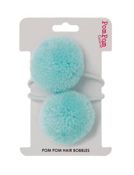 Pom Pom Hair Bobbles - lots of colour choice!
