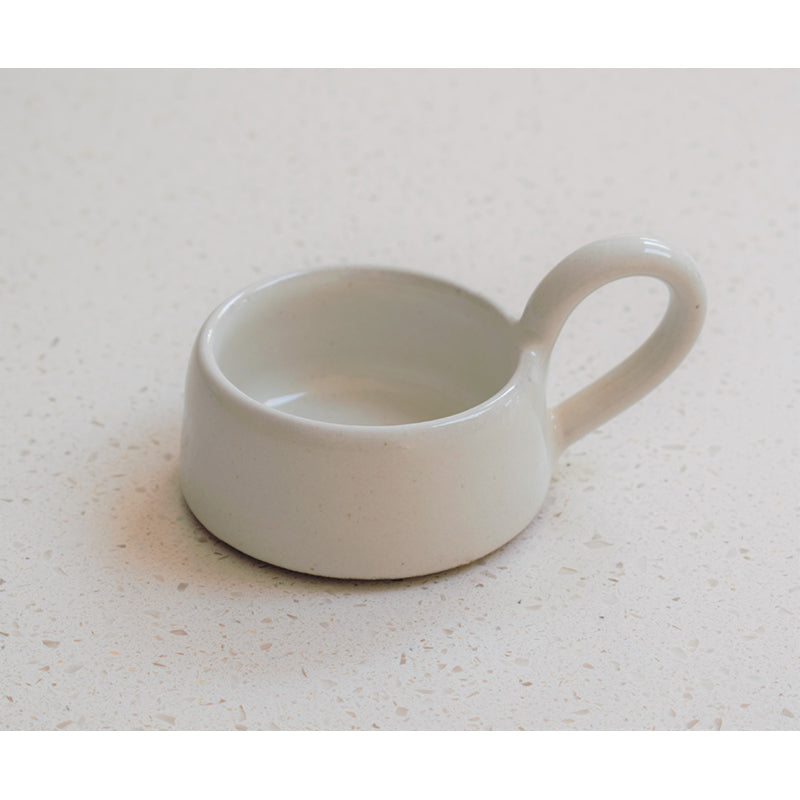 Stoneware Tea Light Cup - Milk