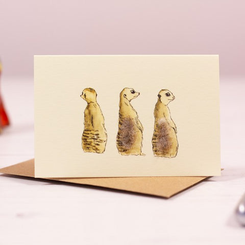 Mini Card - Meerkats