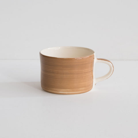 Musango Large Plain Wash 'Latte' Mug