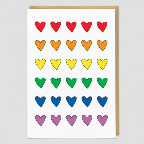 Card - Rainbow Heart
