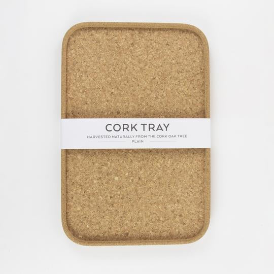 Cork Drinks Tray - Natural