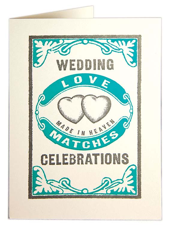 Letterpress Card - Wedding Celebrations