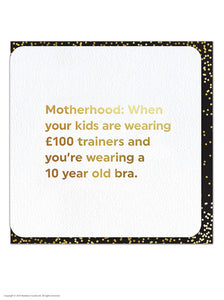 Funny Card - 10 Year Old Bra