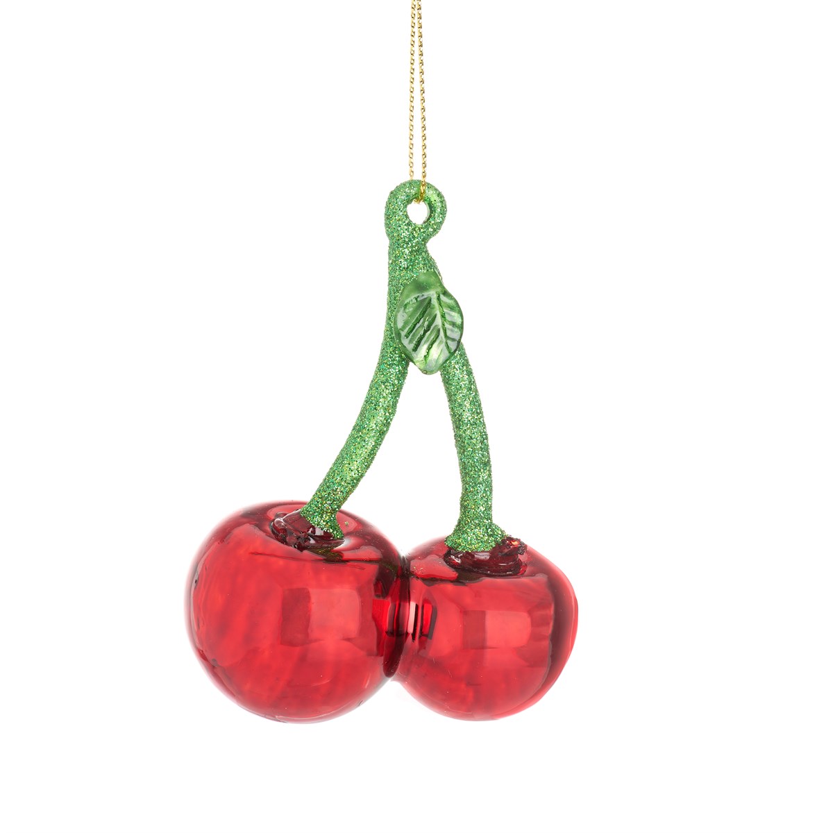 Cherries Glass Bauble