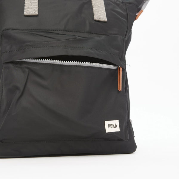 Roka Small Bantry B Sustainable Nylon Bag - Black