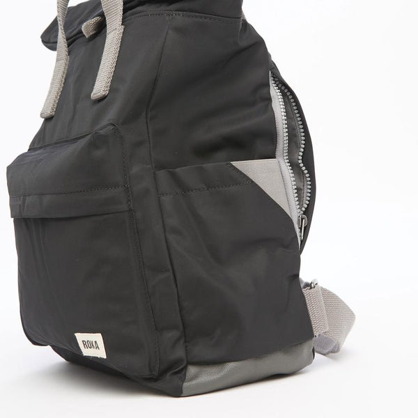 Roka Canfield B Medium Bag Sustainable Nylon - Black
