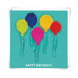 Shine Card - Balloons