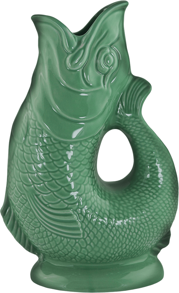 Extra Large Sea Green Glug Jug