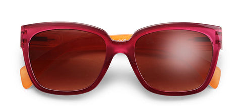 Have A Look Mood Sunglasses - Fuschia & Orange