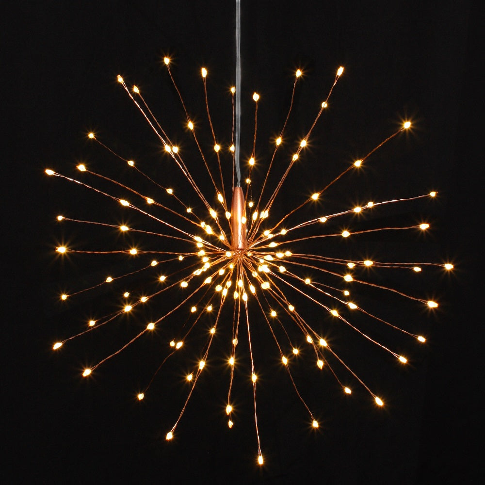 Copper Starburst Light 50cm - Mains