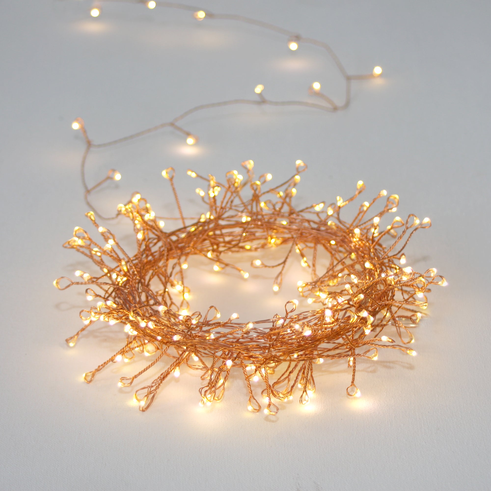 Copper Cluster  Light Chain - Mains 7.5m