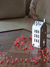 Red Snowberry Lights - Battery Powered