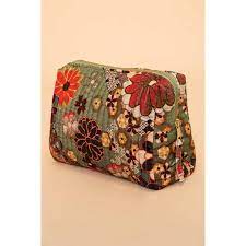 Powder 70's Kaleidescope Quilted Vanity Bag - two sizes