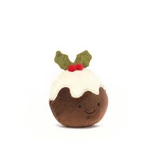 Jellycat Festive Folly Christmas Pudding