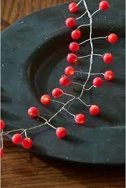 Red Snowberry Lights - Battery Powered