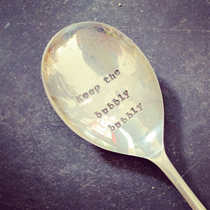 Vintage Spoon - Keep the Bubbly Bubbly