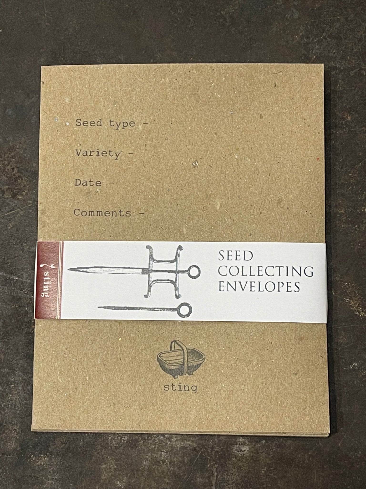 Seed Collecting Envelopes