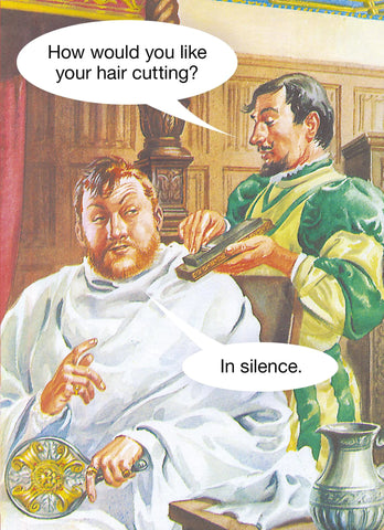 Funny Card - Hair Cut