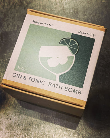 Gin & Tonic Bath Bomb