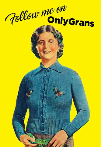 Funny Card - Only Grans