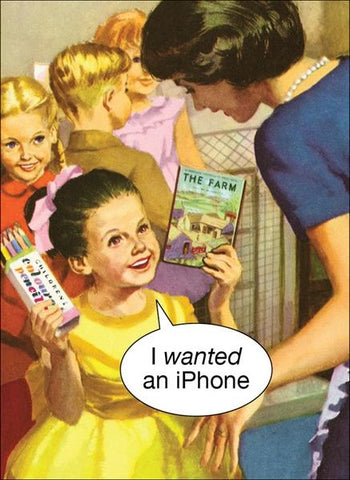 Funny Card - iphone