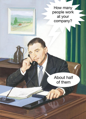 Funny Card - Half