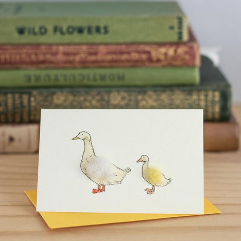 Mini Card - Aylesbury Duck & Duckling